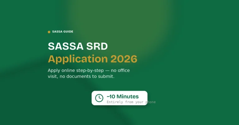sassa srd application