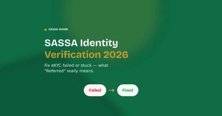 sassa identity verification