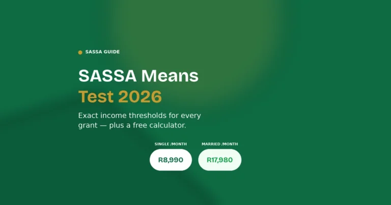 sassa means test